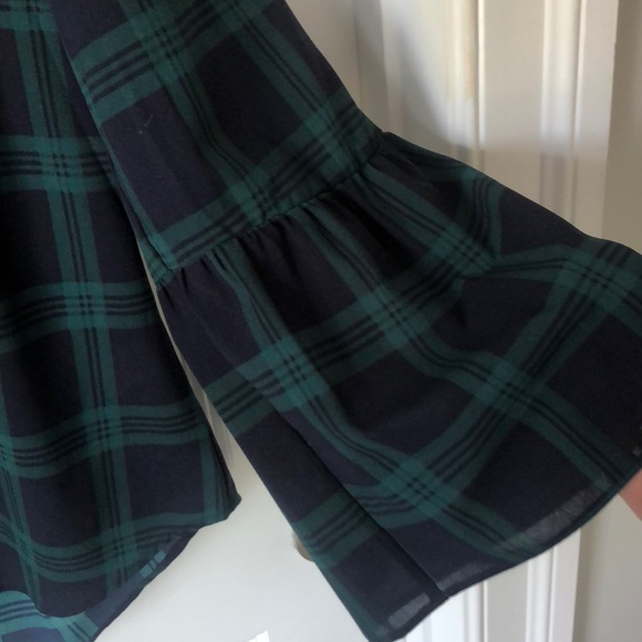 Plaid J Crew Top - Picture 2 of 4